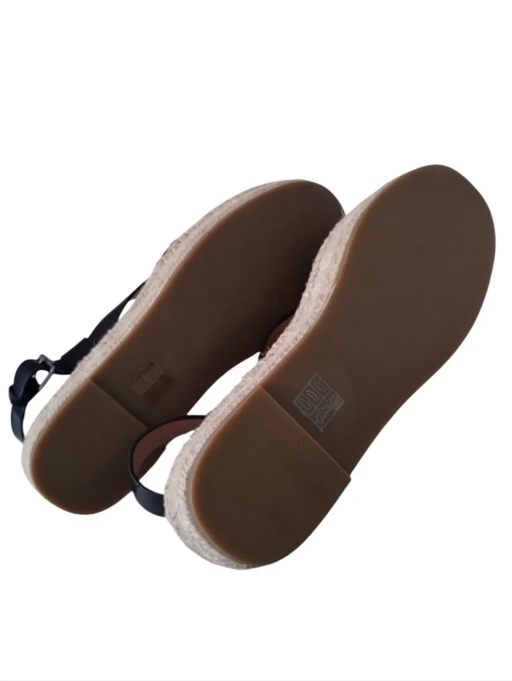 Madewell The Malia Espadrille Sandals Leather Platform Boho Women's 8.5